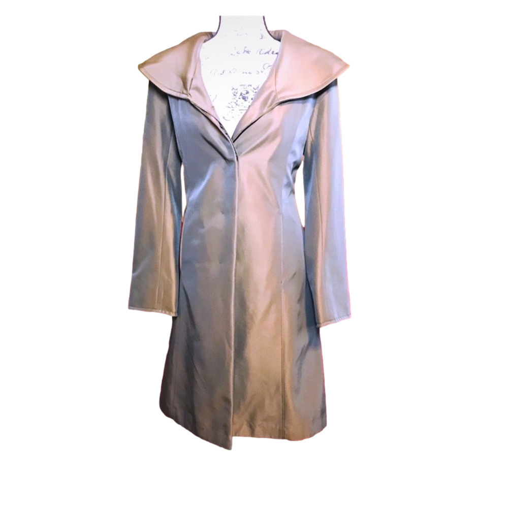 Jones New York Olive Trench Coat